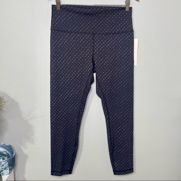 Lululemon Wunder Train High Rise Tights Black Leggings Logo Mirrorify Nwt 12 - Picture 4 of 9